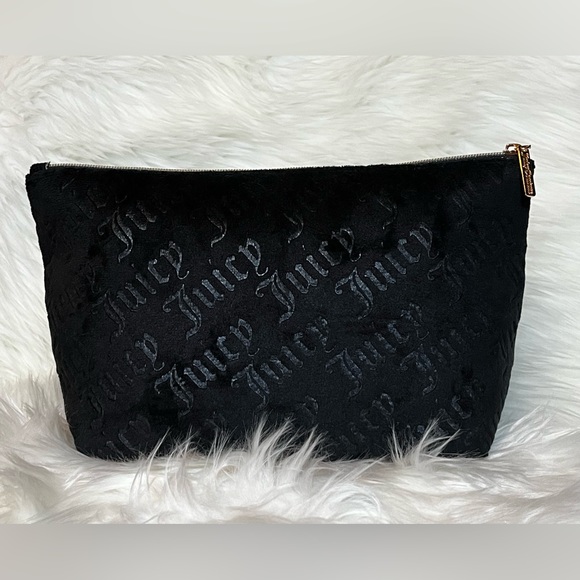 NWT Juicy Couture Velour Cosmetic Bag - Picture 5 of 5